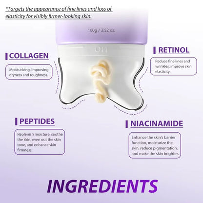 Jawline Definition & Firming, Collagen + Retinol — KOEC PDRN Peptide Gua Sha Cream